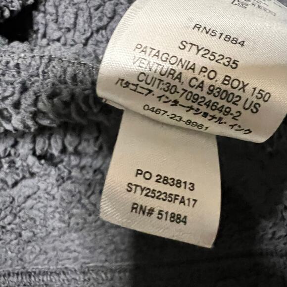 Patagonia Fleece Womens Large Gray Los Gatos Fleece 1/4 Zip Pullover *wearing - Picture 9 of 9